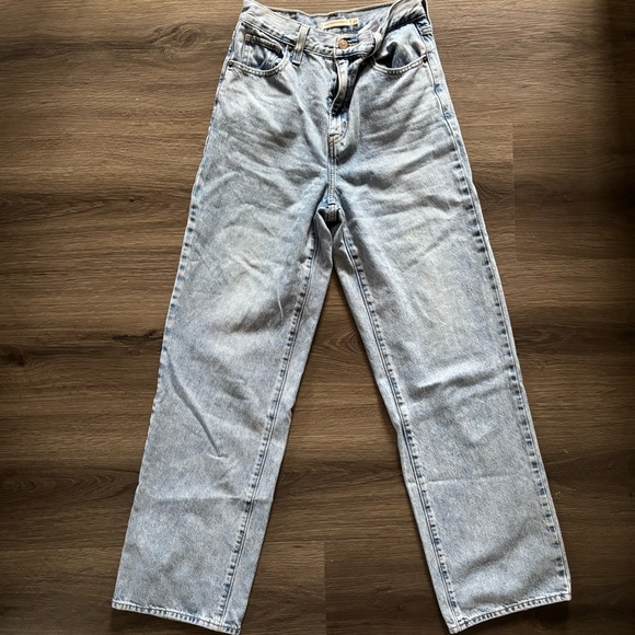 Levi's High Waisted Straight Jeans size 25 - Picture 1 of 9